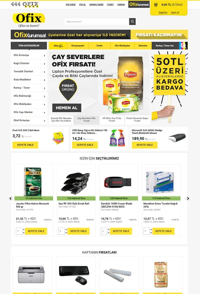 Ofix.com Dünya Markalarına Kafa Tutuyor