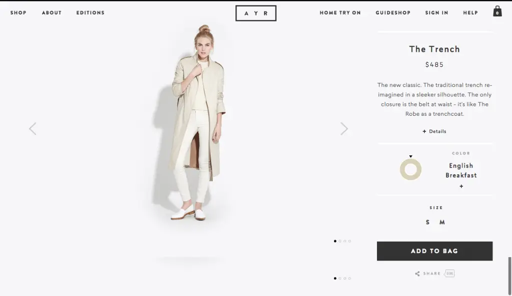 Ürün Sayfa Düzenine 12 Mükemmel Model