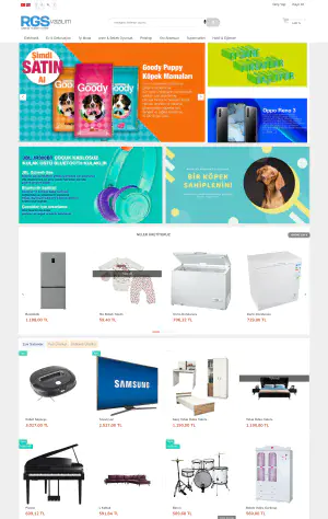 NT 1 hazır e-ticaret sitesi tasarımı