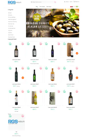 NT 11 hazır e-ticaret sitesi tasarımı