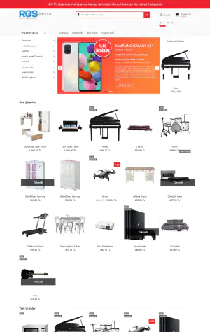 NT 9 hazır e-ticaret sitesi tasarımı